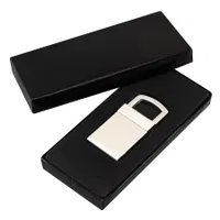 Llavero Metálico Lock metal con gancho abatible