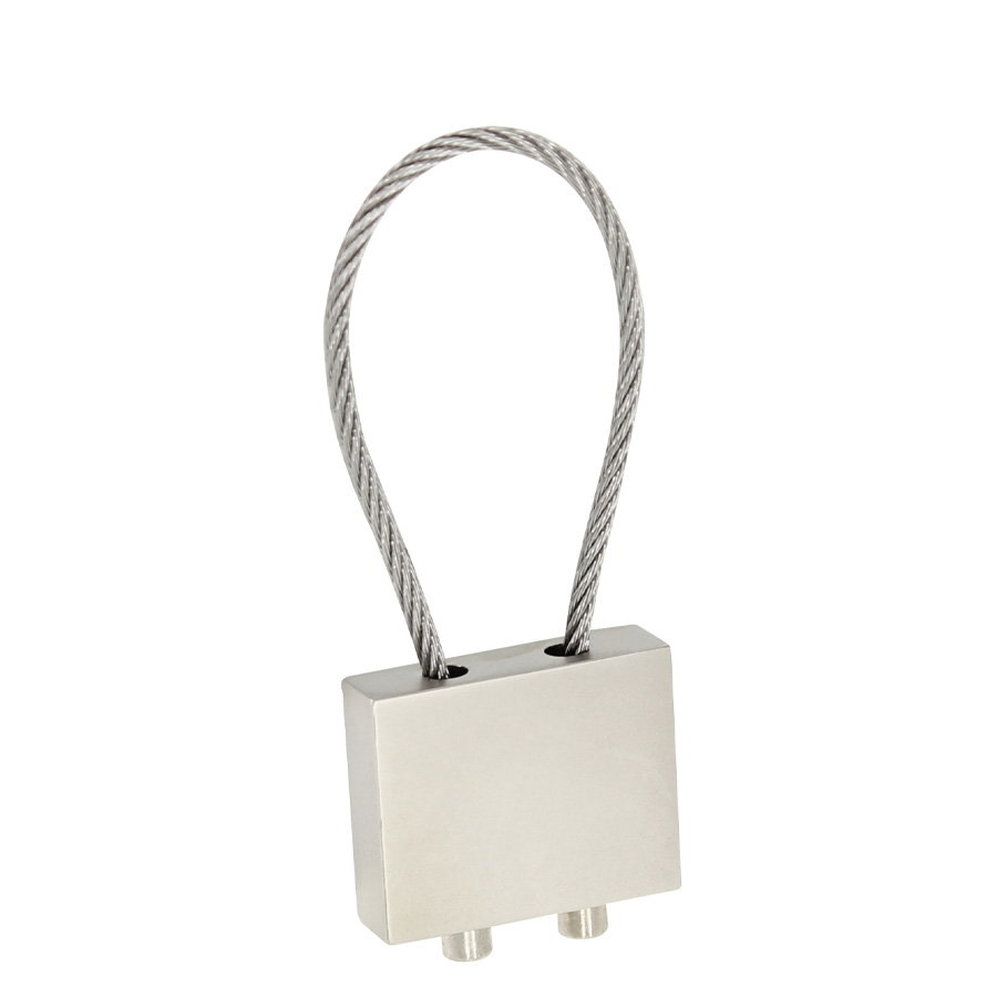 Llavero Metálico Candado metal con estuche Llavero Metálico Candado metal con estuche