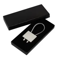 Llavero Metálico Candado metal con estuche