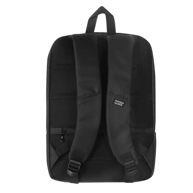 Mochila Net&tech poliéster 300D con cremallera