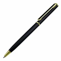 Bolígrafo Metálico Tourist tapa, tinta negra