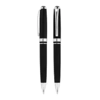 Bolígrafo Metálico Premium negro opaco, tapa