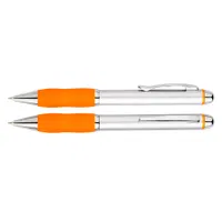 Bolígrafo Plástico Qasar Silver tinta azul