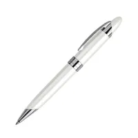 Bolígrafo Metálico White Pearl metálico