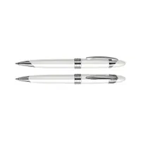 Bolígrafo Metálico White Pearl metálico
