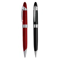 Bolígrafo Metálico Black Pearl, tinta azul