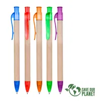 Bolígrafo Ecológico Planet cartón reciclado