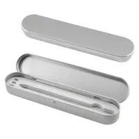 Bolígrafo Metálico 4 En 1 metal, linterna LED