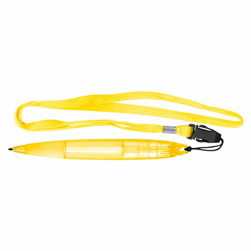 Bolígrafo Gross Lanyard plástico y lanyard textil Bolígrafo Gross Lanyard plástico y lanyard textil