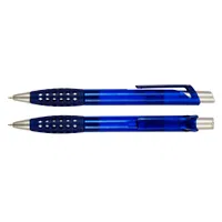 Bolígrafo Plástico Punch retráctil, tinta azul