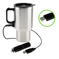 Mug Térmico Usb 450cc acero inoxidable