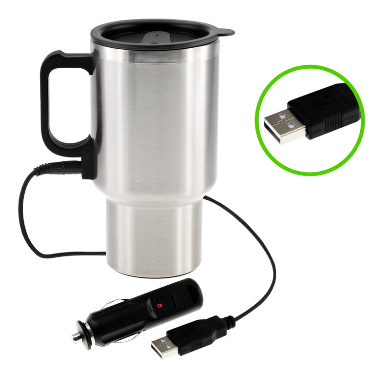 Mug Térmico Usb 450cc acero inoxidable Mug Térmico Usb 450cc acero inoxidable