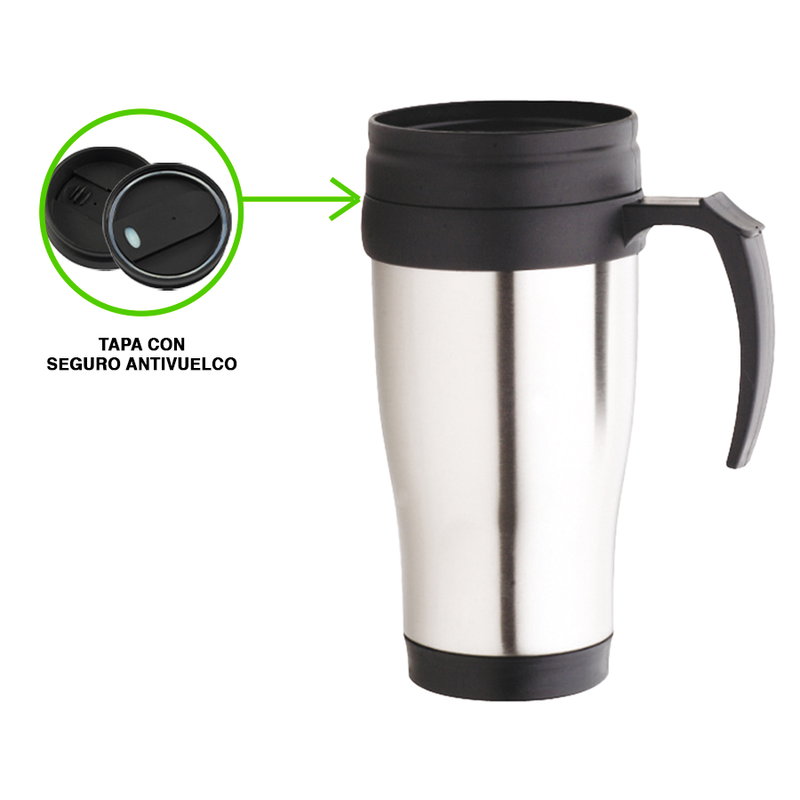 Mug Térmico 450cc acero inoxidable Mug Térmico 450cc acero inoxidable