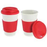 Vaso Cerámico 450cc cerámica con tapa