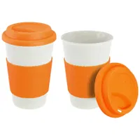 Vaso Cerámico 450cc cerámica con tapa