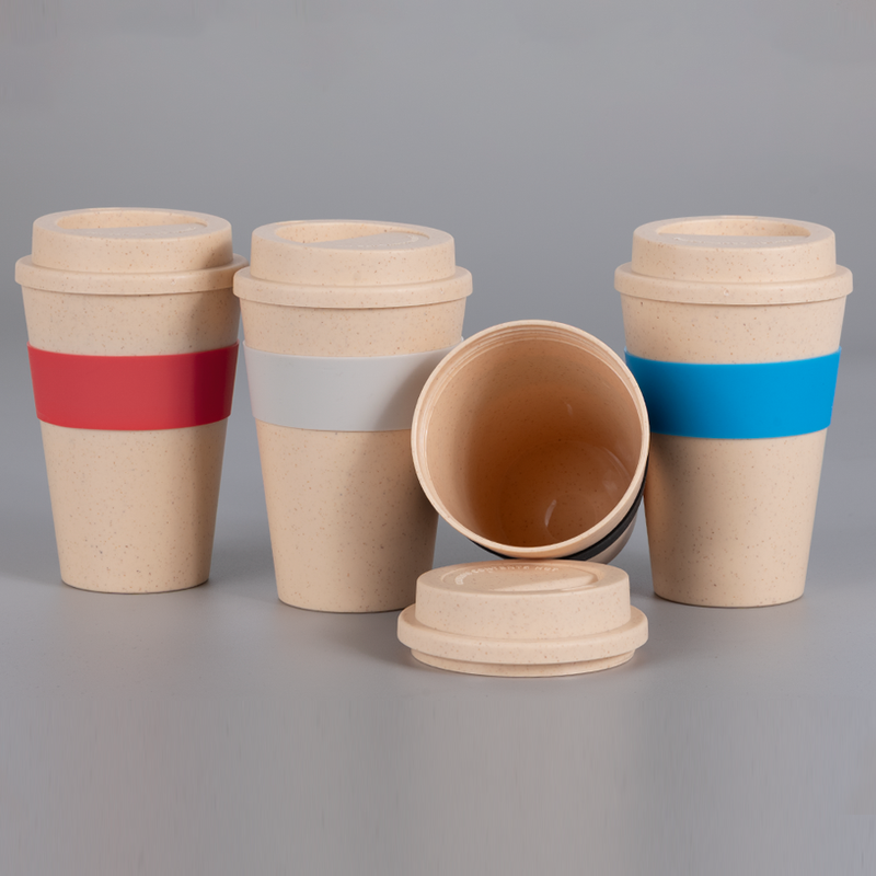 Mug Eco Cup Wheat Straw 355 cc plástico Mug Eco Cup Wheat Straw 355 cc plástico
