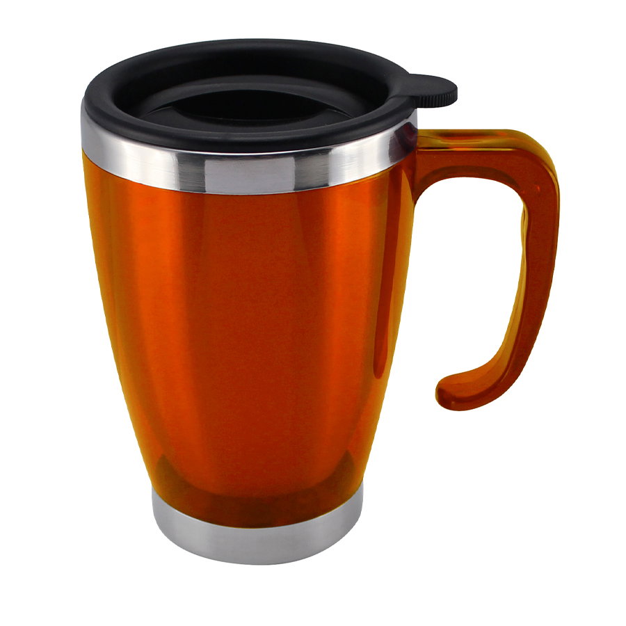 Mug De Acero Inoxidable 400cc doble pared — vista destacada