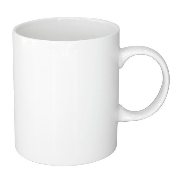 Tazón De Porcelana Extra-Blanco 350cc personalizado con logo empresa - Merchandising corporativo Chile