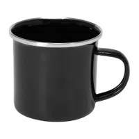 Tazón Enlozado Negro 350ml acero inoxidable