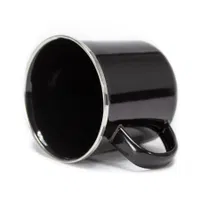 Tazón Enlozado Negro 350ml acero inoxidable