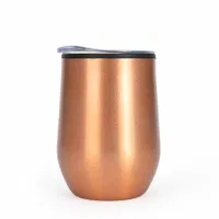 Mug Metálico Encobrizado 350cc acero inoxidable