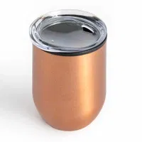 Mug Metálico Encobrizado 350cc acero inoxidable