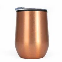 Mug Metálico Encobrizado 350cc acero inoxidable