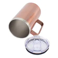 Mug Metálico Encobrizado 700cc acero inoxidable
