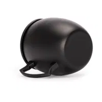 Tazón Metálico Matt Black 400cc acero inox