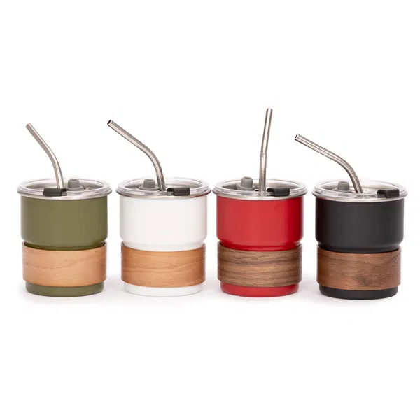 Vaso Térmico Metálico CAMP 300 cc acero inoxidable personalizado con logo empresa - Vasos corporativo Chile