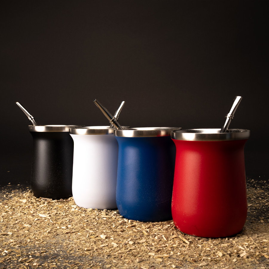 Vaso Térmico Metálico Mate MATE 300 ml inox — vista destacada