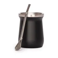 Vaso Térmico Metálico Mate MATE 300 ml inox