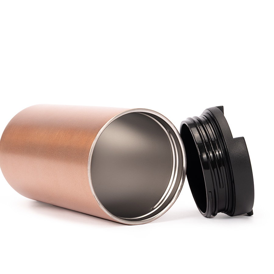 Mug Térmico Encobrizado Cupra 500cc acero inox — vista destacada