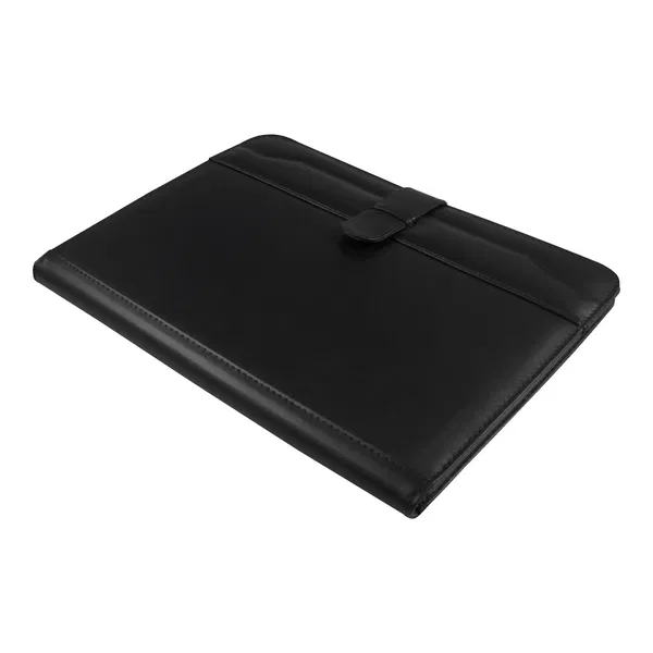 Carpeta Ejecutiva simil cuero y calculadora personalizado con logo empresa - Carpetas y Portadocumentos corporativo Chile