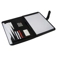 Carpeta Ejecutiva simil cuero y calculadora