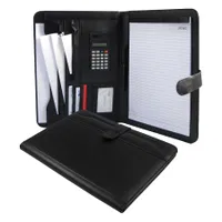 Carpeta Ejecutiva simil cuero y calculadora