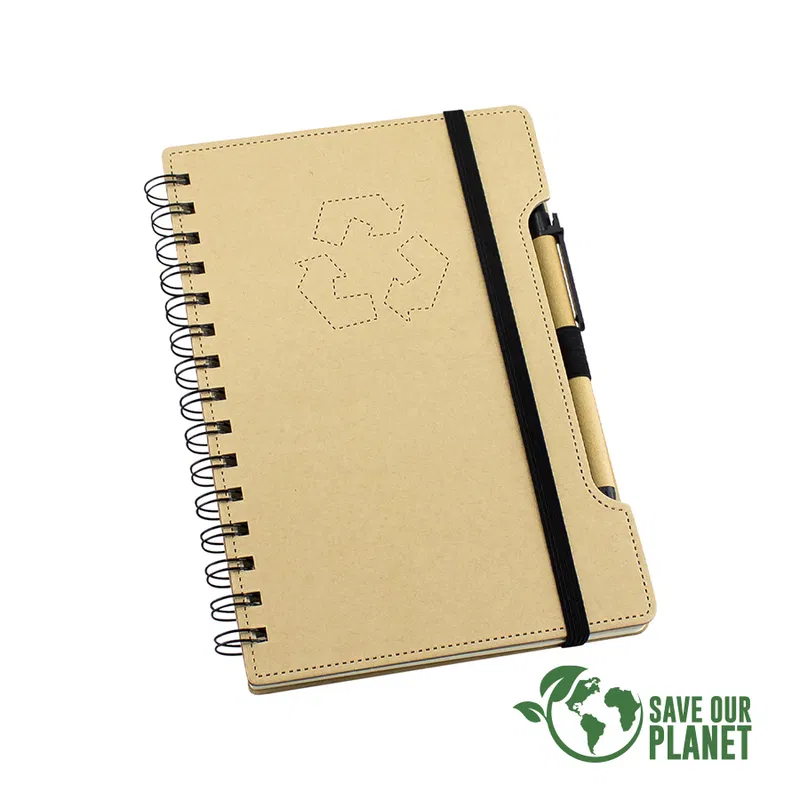 Cuaderno Ecológico Compost tapas cartón 650gsm Cuaderno Ecológico Compost tapas cartón 650gsm