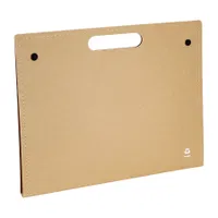 Carpeta Ecológica cartulina reciclada, broches