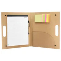 Carpeta Ecológica cartulina reciclada, broches