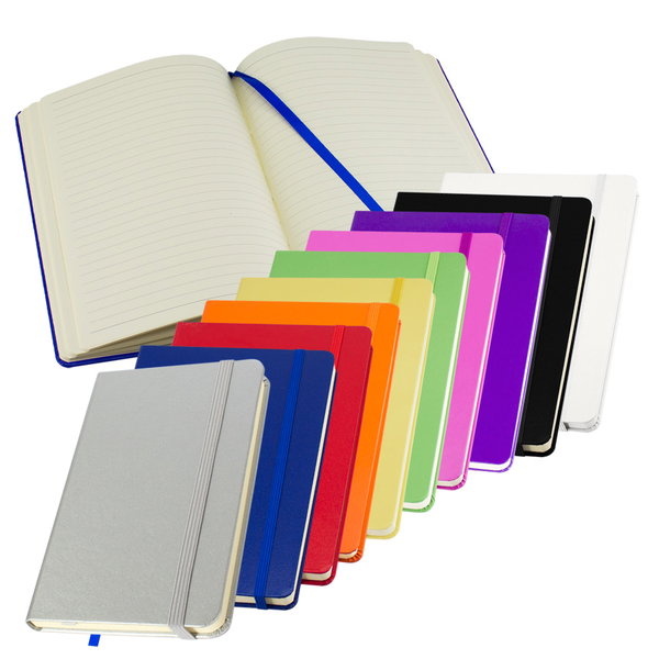 Cuaderno Colorskine cartón piedra A5 personalizado con logo empresa - Merchandising corporativo Chile