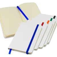Libreta Whiteskine cartón piedra PU, A6