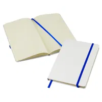 Cuaderno Whiteskine cartón piedra PU simil cuero