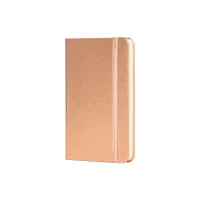 Libreta Tapa Dura Encobrizada PU, 80 hojas