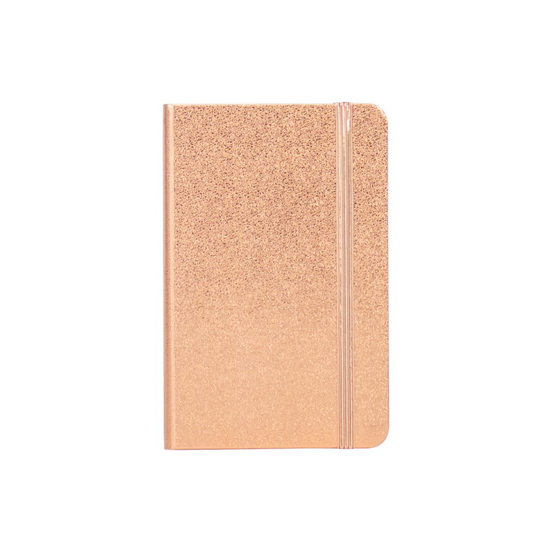 Libreta Tapa Dura Encobrizada PU, 80 hojas