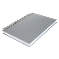 Cuaderno Matemáticas Tapa Dura Plateada. A5