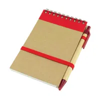 Libreta Ecológica tapas cartón reciclado, espiral