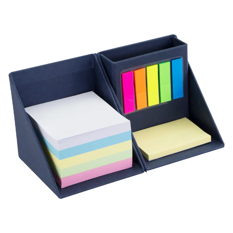 Memo Set Cubo Ecológico Porta-Lápices cartón Memo Set Cubo Ecológico Porta-Lápices cartón