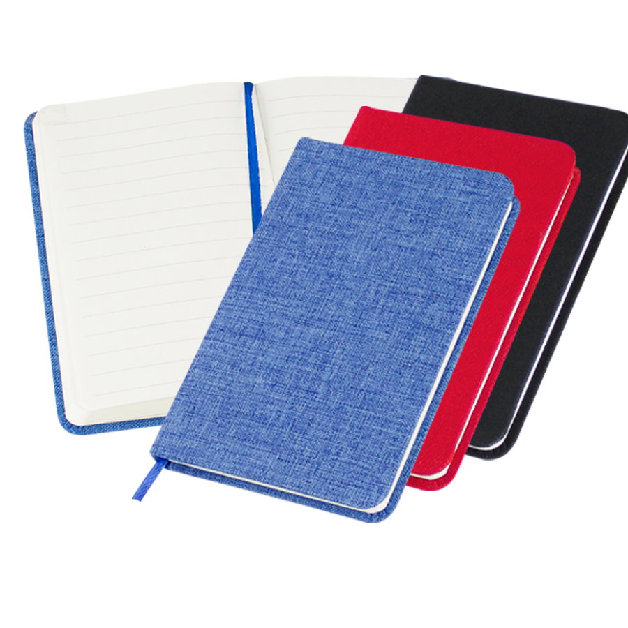 Libreta De Tela cartón piedra A6, 80 hojas — vista destacada