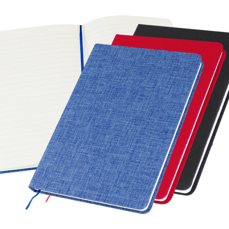Cuaderno De Tela 80 hojas, tapa lino — vista destacada