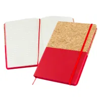 Cuaderno Corcho/Pu 80 hojas corcho y PU
